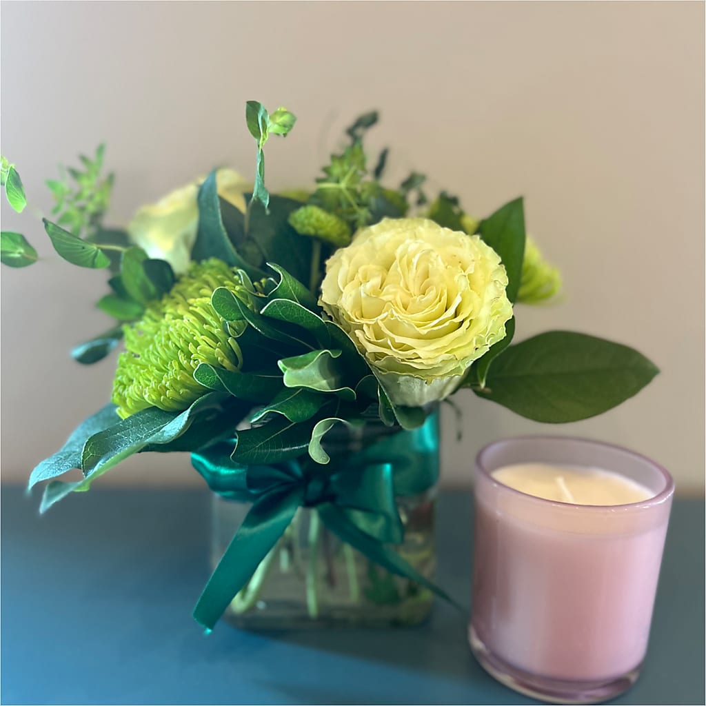 Emerald Forest Bouquet –  Whittier Blossom Shop, Whittier CA