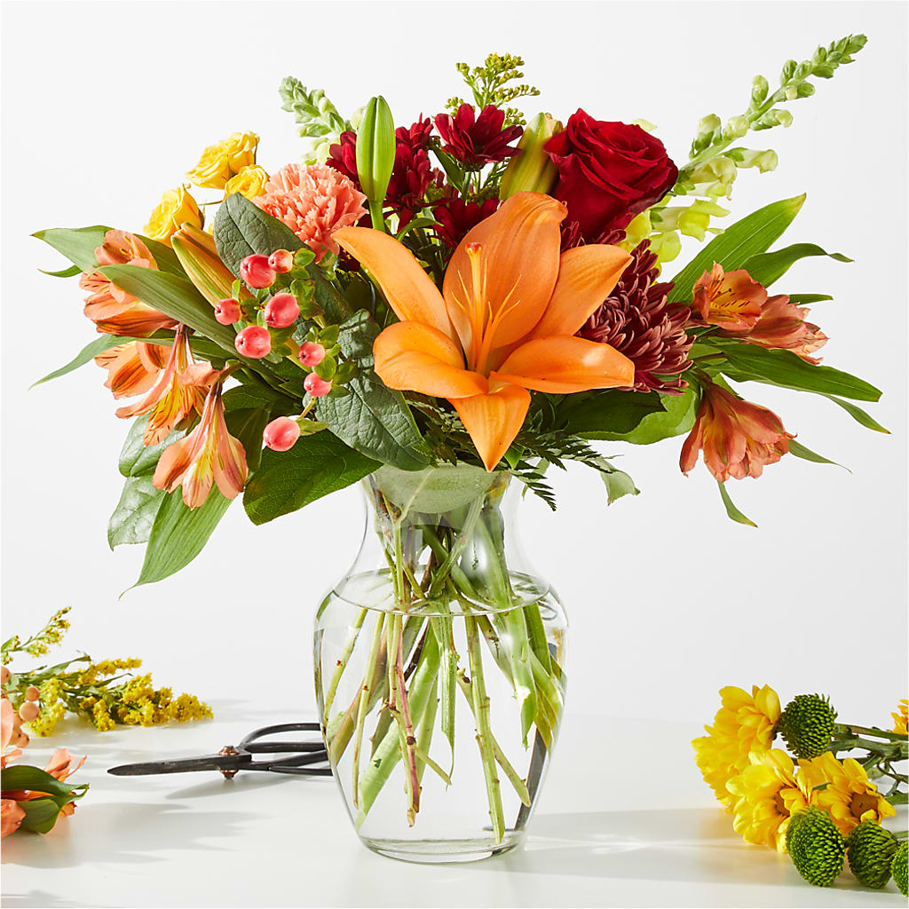 Fall Delight – A Florist Original –  Whittier Blossom Shop, Whittier CA