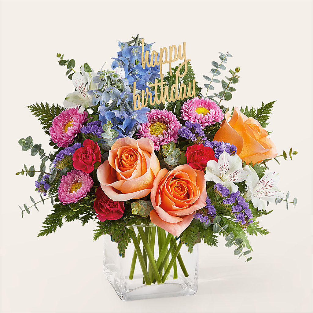 Birthday Bash Bouquet –  Whittier Blossom Shop, Whittier CA