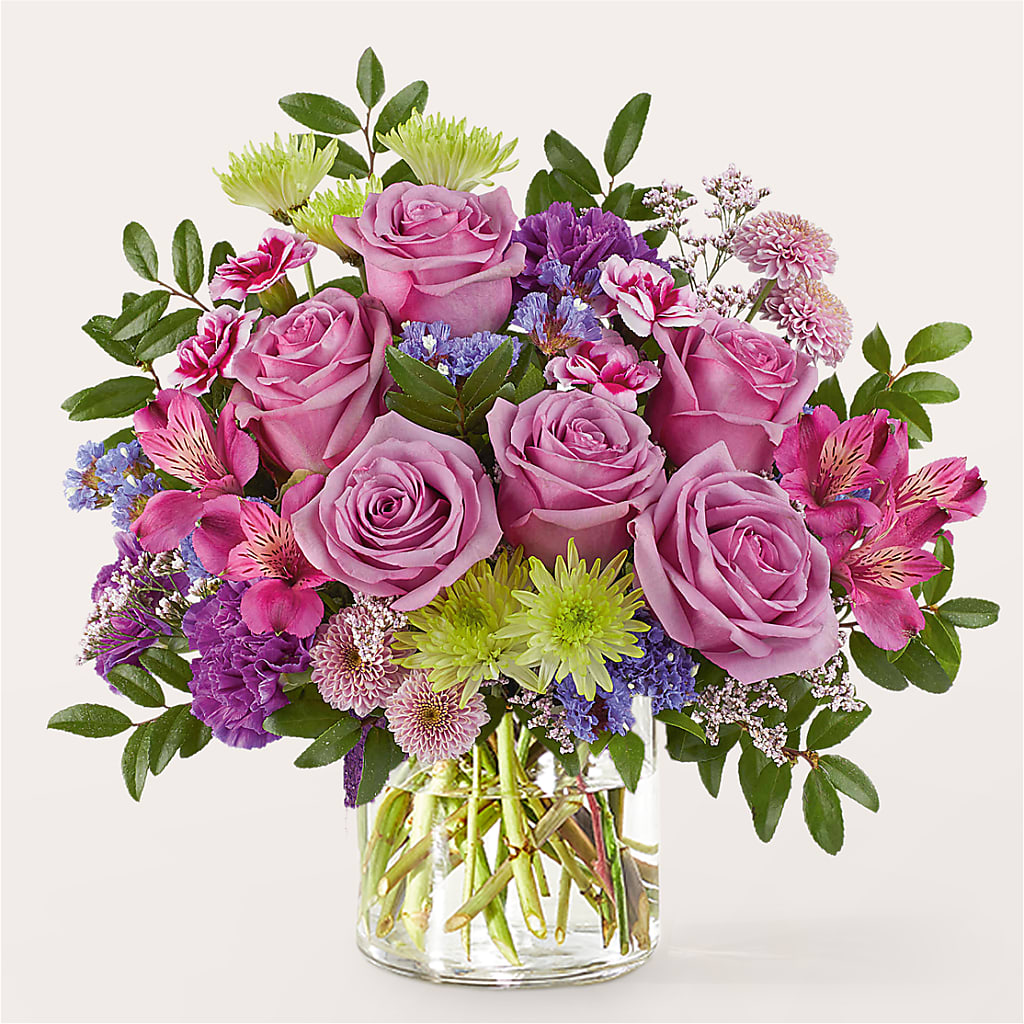 Glass Half Full Bouquet –  Whittier Blossom Shop, Whittier CA