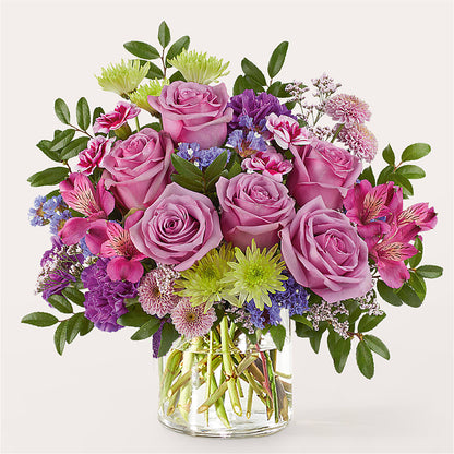 Glass Half Full Bouquet –  Whittier Blossom Shop, Whittier CA