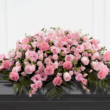 Garden of Comfort Casket Spray (Standard) –  Whittier Blossom Shop, Whittier CA
