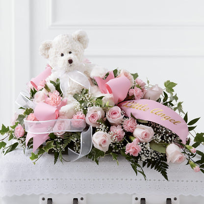 Touch of Sympathy Casket Spray –  Whittier Blossom Shop, Whittier CA