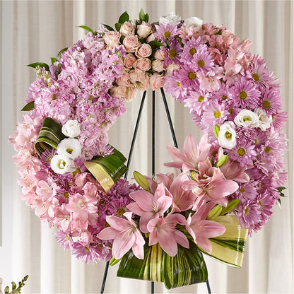 Gift of Warmth Wreath –  Whittier Blossom Shop, Whittier CA