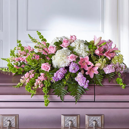Life's Gratitude Casket Spray –  Whittier Blossom Shop, Whittier CA