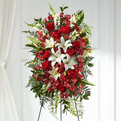 Everlasting Memory Standing Spray –  Whittier Blossom Shop, Whittier CA
