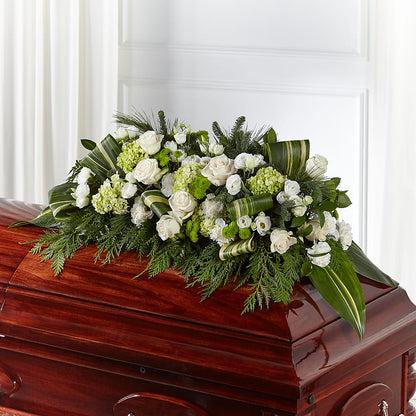 Hopeful Gesture Casket Spray –  Whittier Blossom Shop, Whittier CA