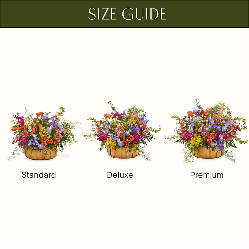 Garden of Life Basket –  Whittier Blossom Shop, Whittier CA