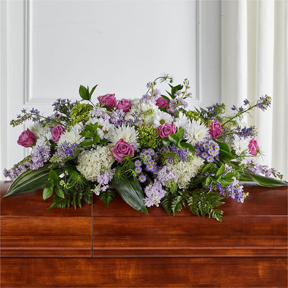 Meadows of Serenity Casket Spray –  Whittier Blossom Shop, Whittier CA