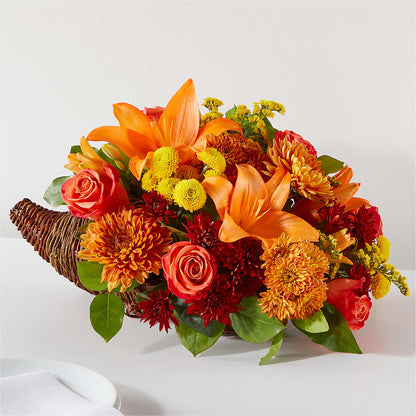 Bouquet of Blessings Cornucopia –  Whittier Blossom Shop, Whittier CA