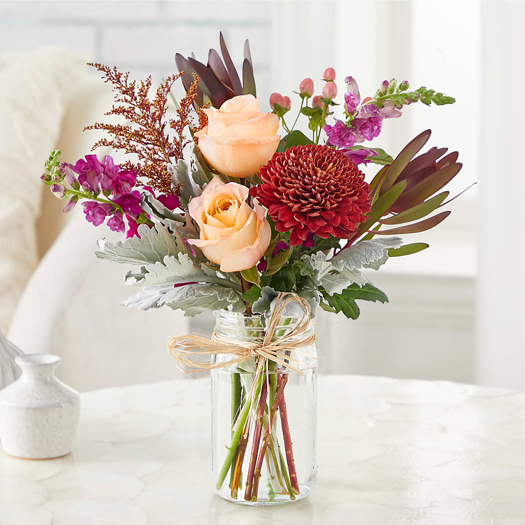 Moody Hues Bouquet –  Whittier Blossom Shop, Whittier CA