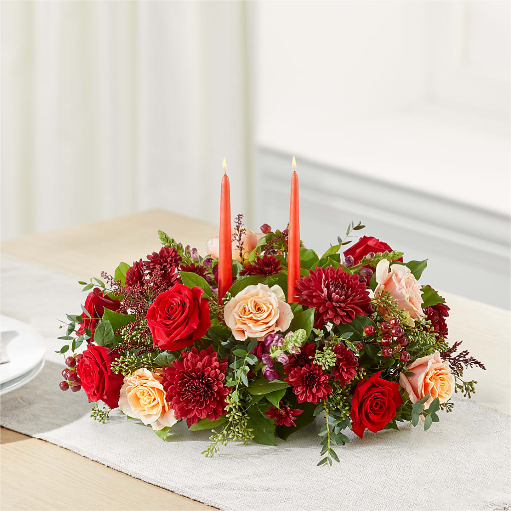 Most Thankful Centerpiece –  Whittier Blossom Shop, Whittier CA