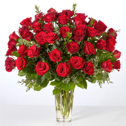Forever Yours Fifty Stem Red Rose Bouquet –  Whittier Blossom Shop, Whittier CA