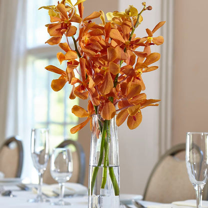 Orange Mokara Bud Vase –  Whittier Blossom Shop, Whittier CA