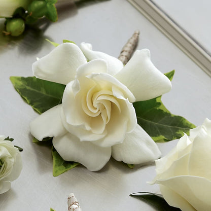 Gardenia Boutonniere –  Whittier Blossom Shop, Whittier CA