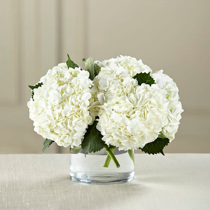 White Hydrangea Bouquet –  Whittier Blossom Shop, Whittier CA